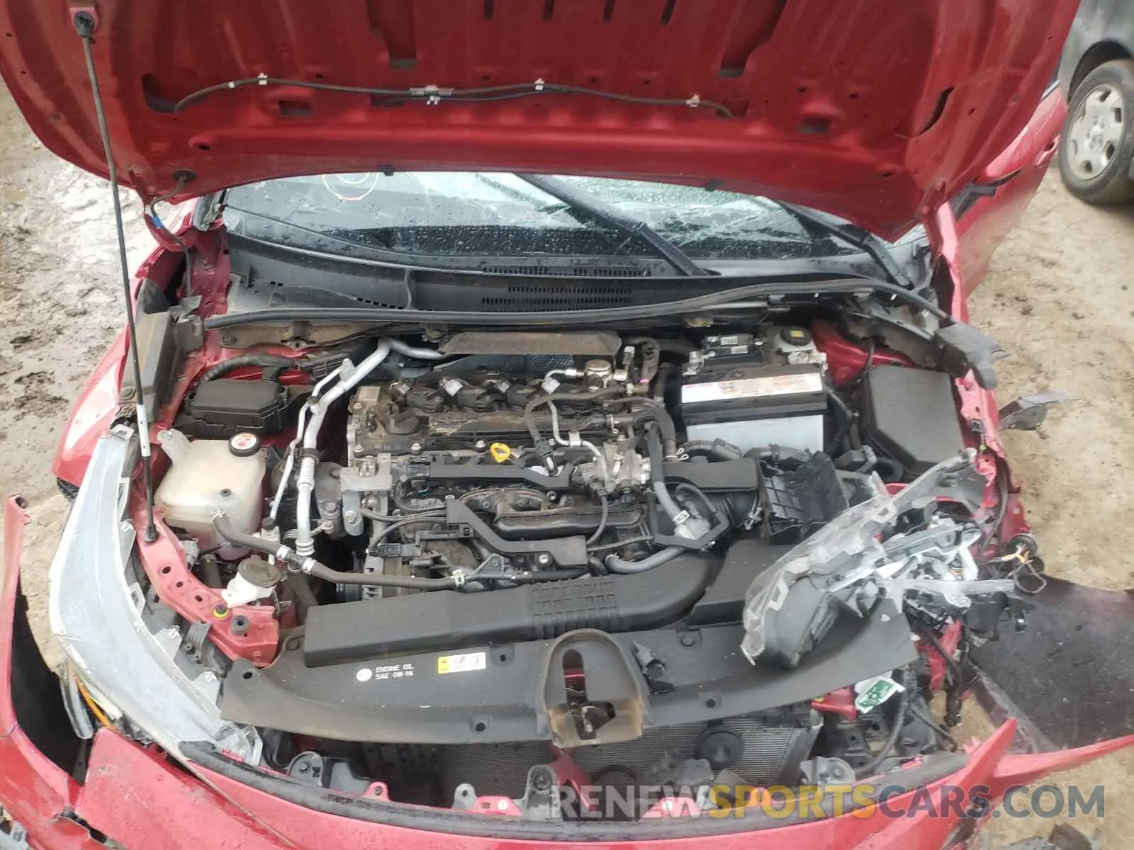 7 Photograph of a damaged car JTDS4RCE9LJ005348 TOYOTA COROLLA 2020