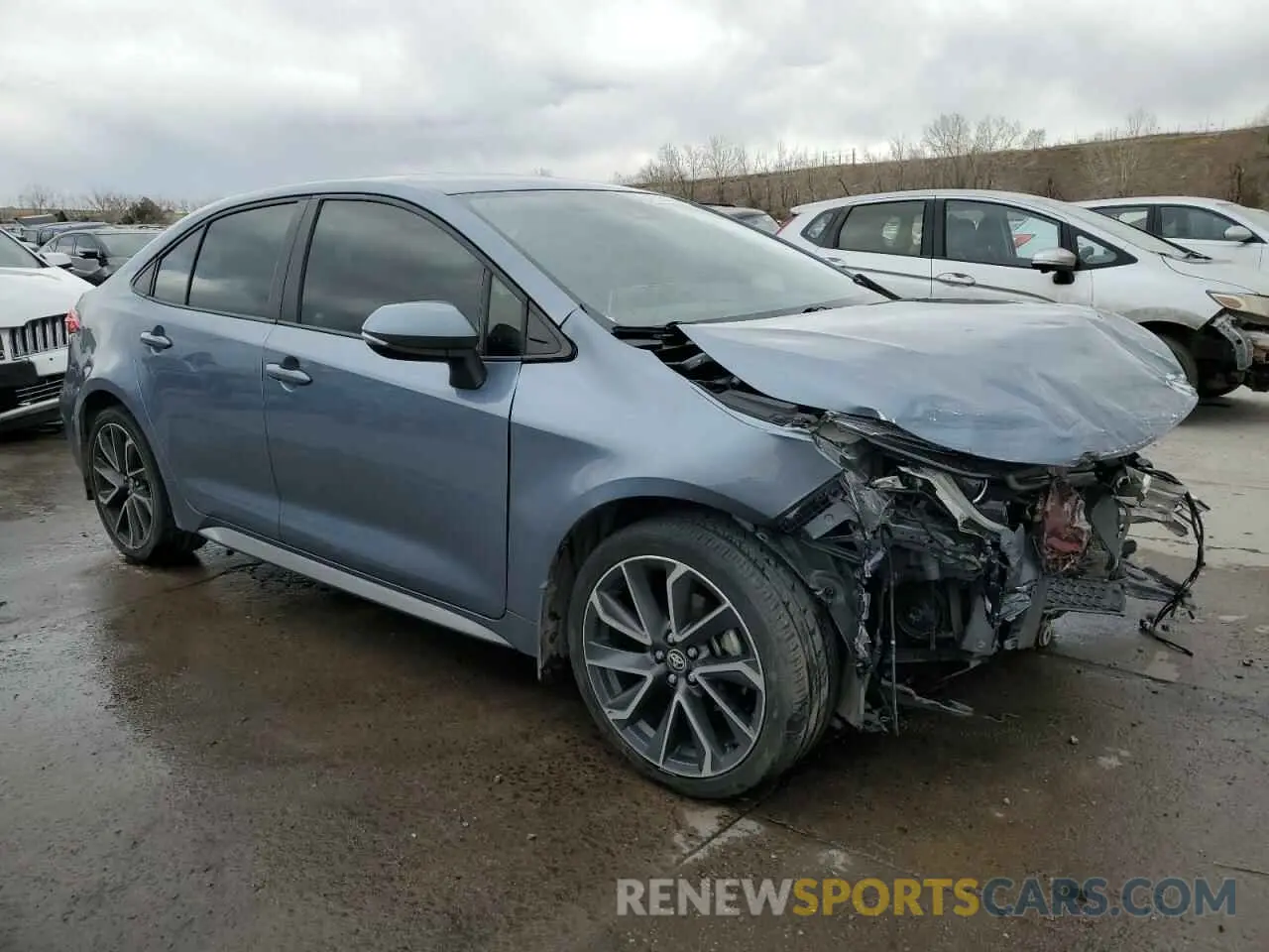4 Фотография поврежденного автомобиля JTDS4RCE9LJ033554 TOYOTA COROLLA 2020