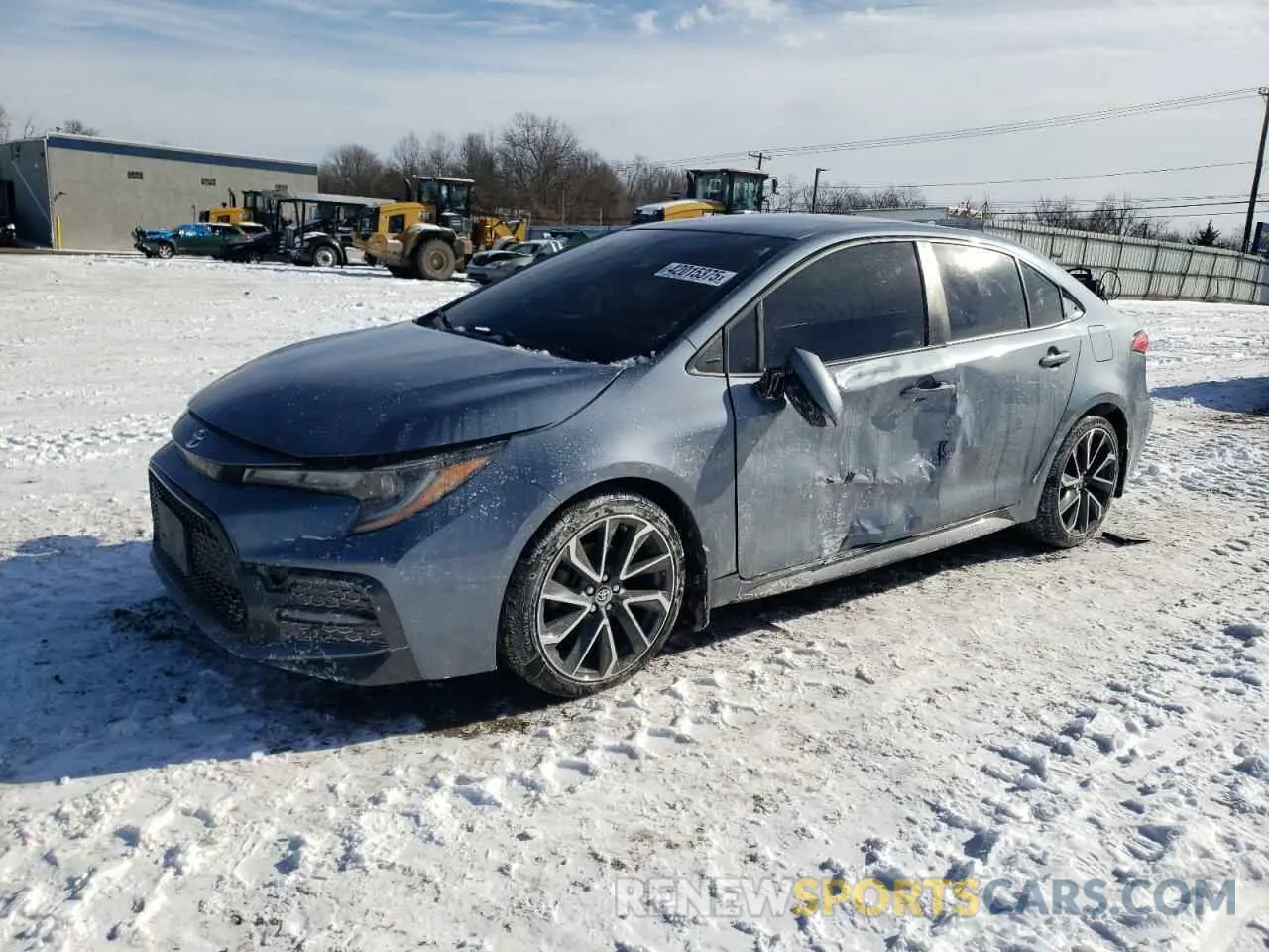 1 Фотография поврежденного автомобиля JTDS4RCE9LJ035918 TOYOTA COROLLA 2020