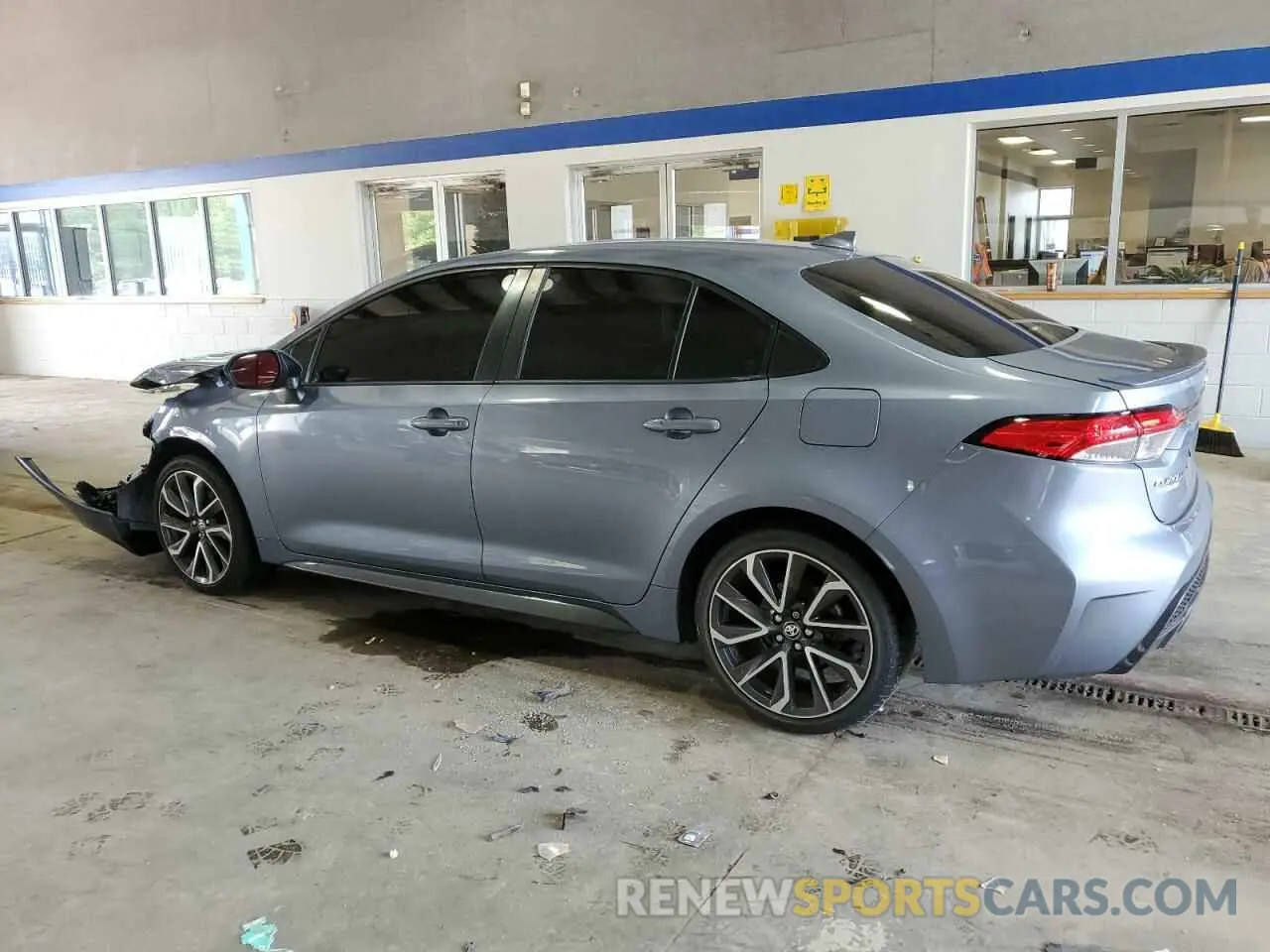 2 Фотография поврежденного автомобиля JTDS4RCE9LJ037619 TOYOTA COROLLA 2020
