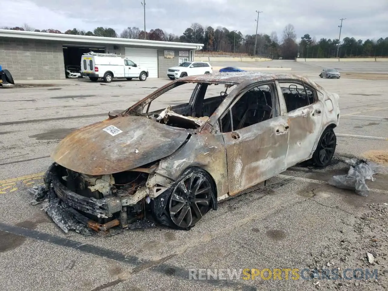 1 Photograph of a damaged car JTDS4RCE9LJ042884 TOYOTA COROLLA 2020