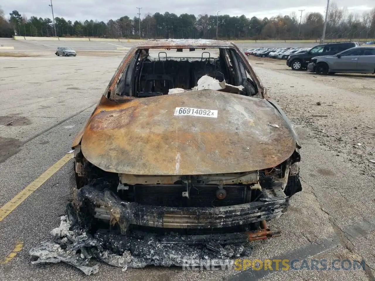 5 Photograph of a damaged car JTDS4RCE9LJ042884 TOYOTA COROLLA 2020