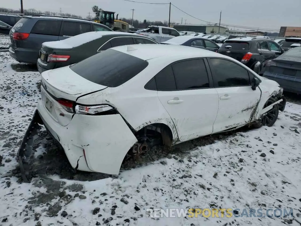 3 Photograph of a damaged car JTDS4RCE9LJ051083 TOYOTA COROLLA 2020