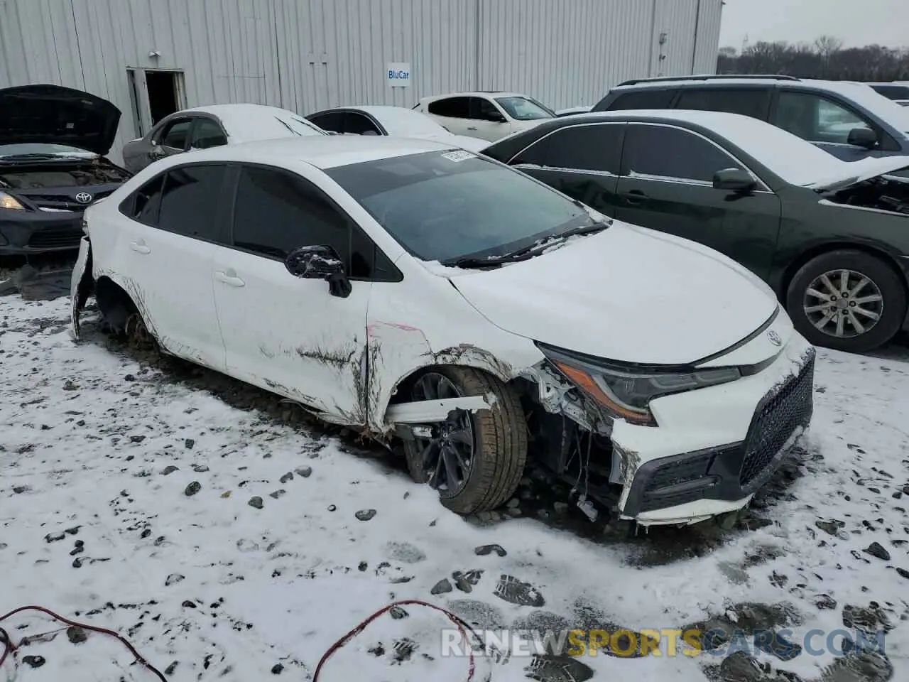 4 Photograph of a damaged car JTDS4RCE9LJ051083 TOYOTA COROLLA 2020