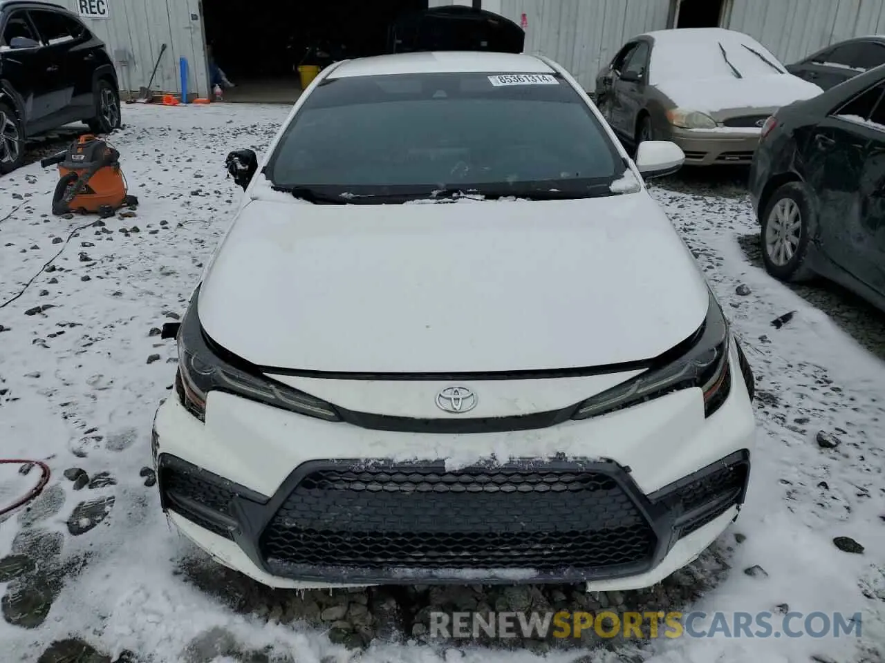 5 Photograph of a damaged car JTDS4RCE9LJ051083 TOYOTA COROLLA 2020