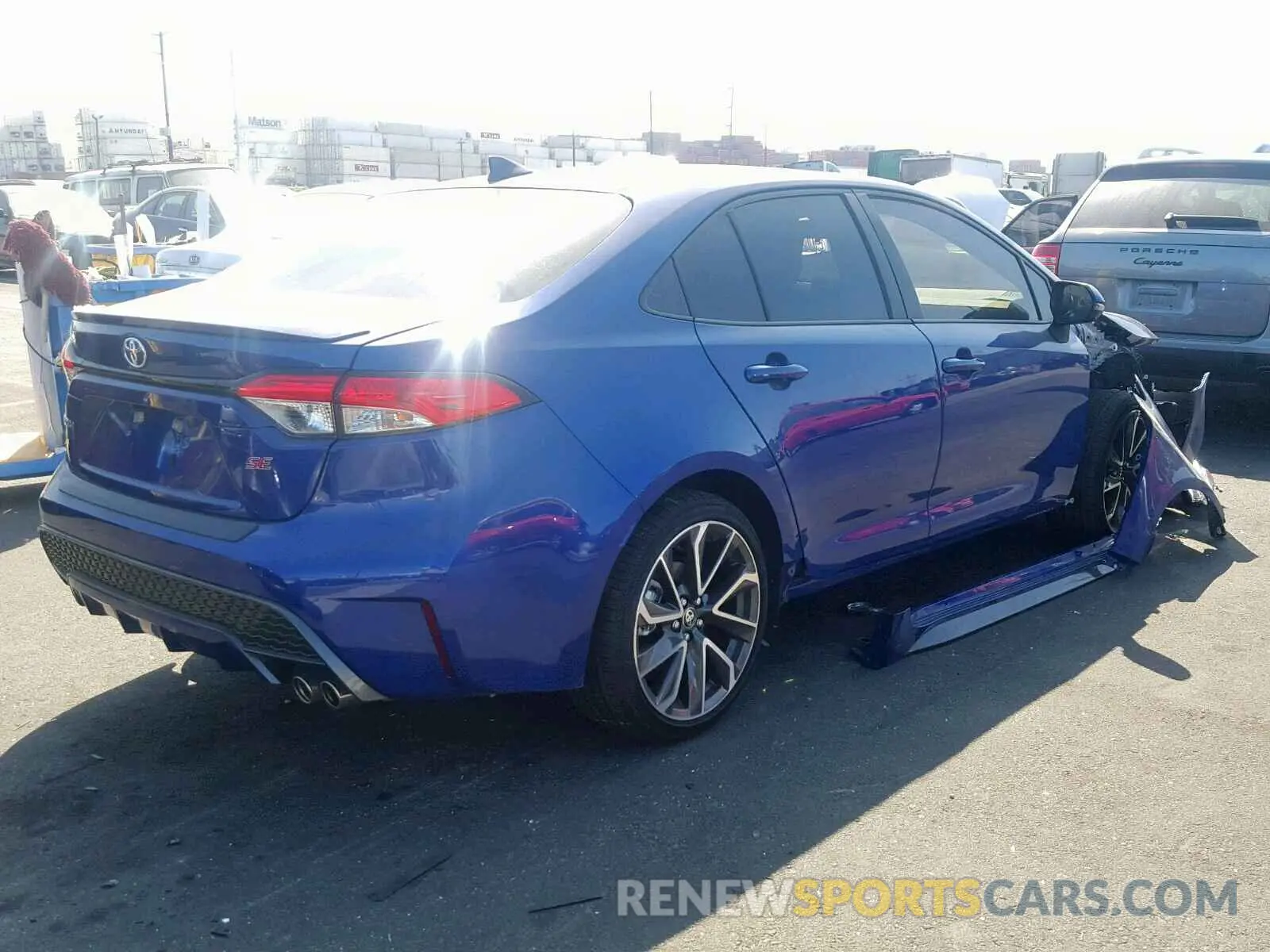 4 Photograph of a damaged car JTDS4RCEXLJ000692 TOYOTA COROLLA 2020