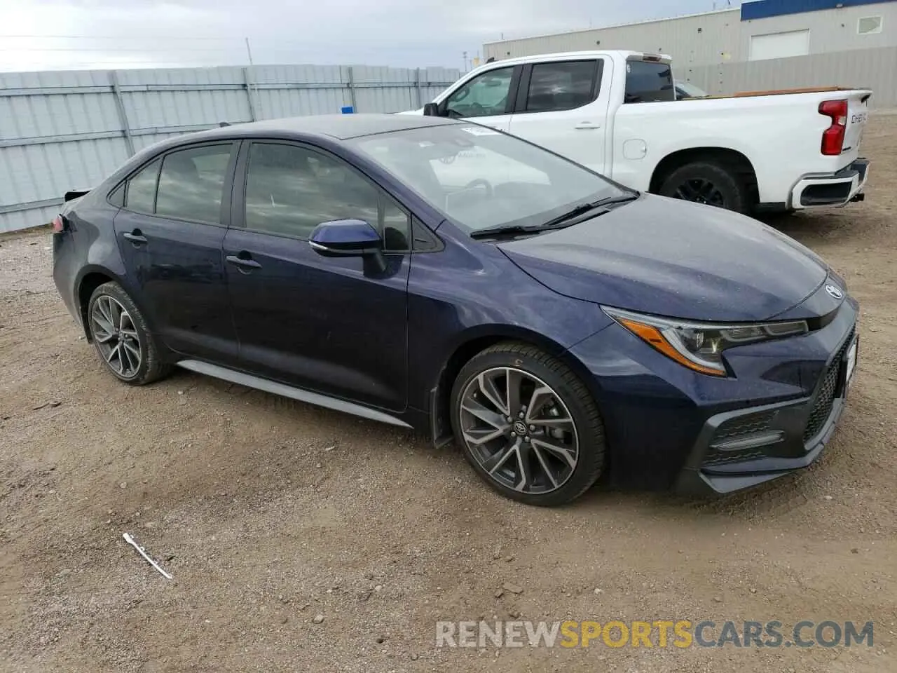 4 Photograph of a damaged car JTDS4RCEXLJ001700 TOYOTA COROLLA 2020