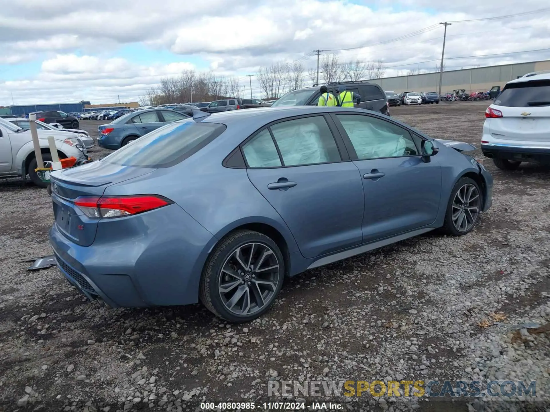 4 Фотография поврежденного автомобиля JTDS4RCEXLJ014754 TOYOTA COROLLA 2020