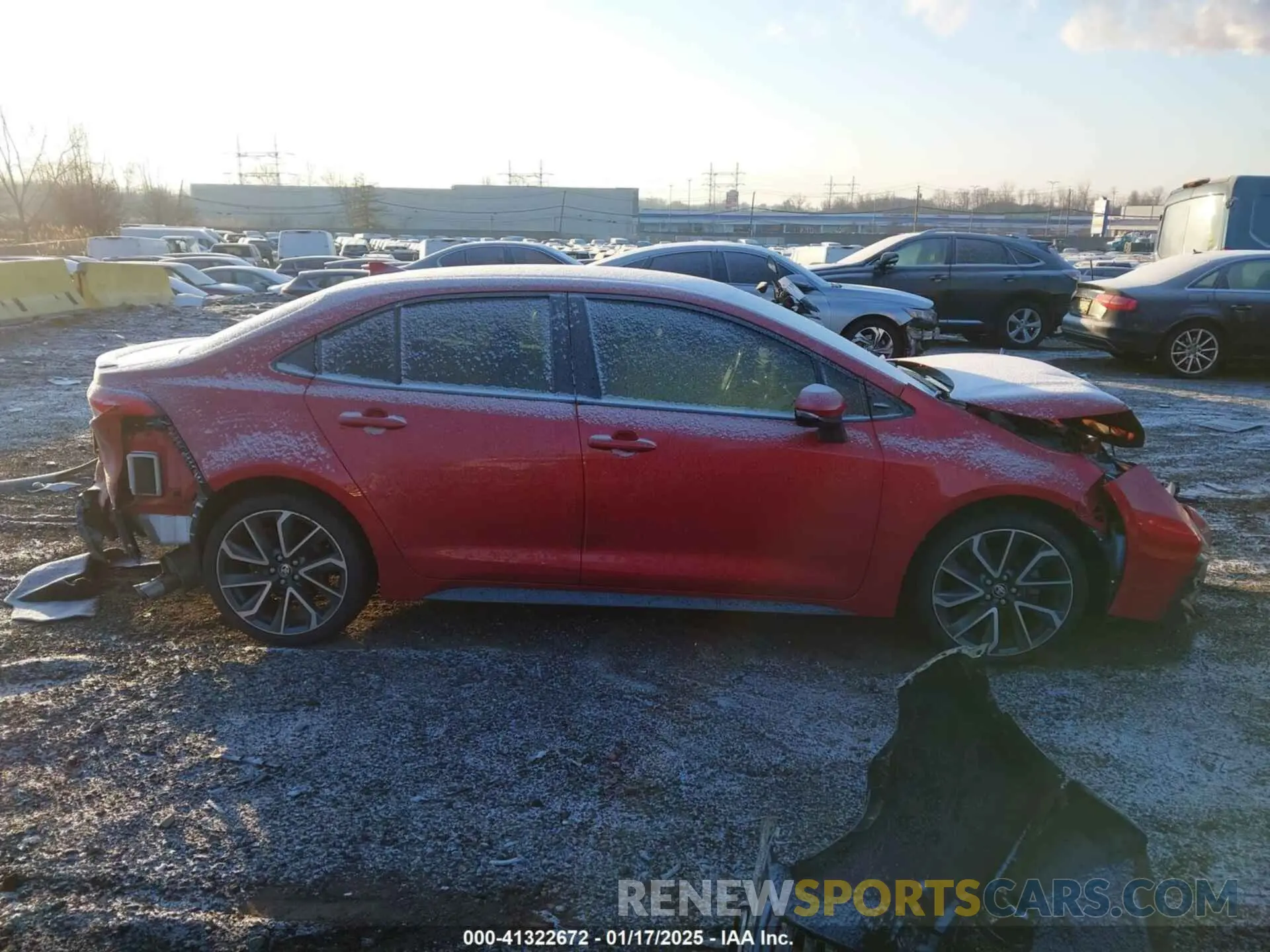 13 Фотография поврежденного автомобиля JTDS4RCEXLJ014799 TOYOTA COROLLA 2020