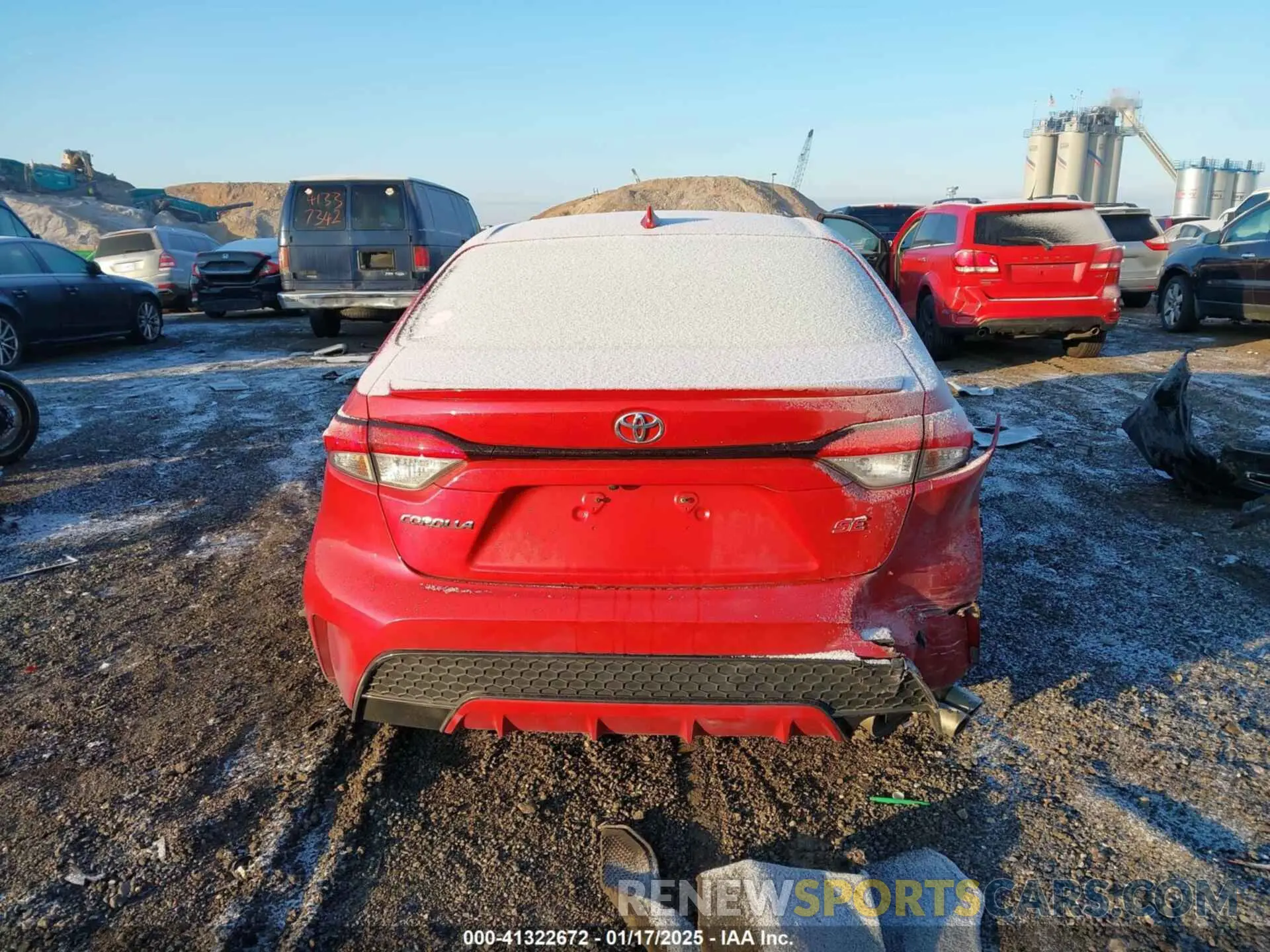 16 Фотография поврежденного автомобиля JTDS4RCEXLJ014799 TOYOTA COROLLA 2020