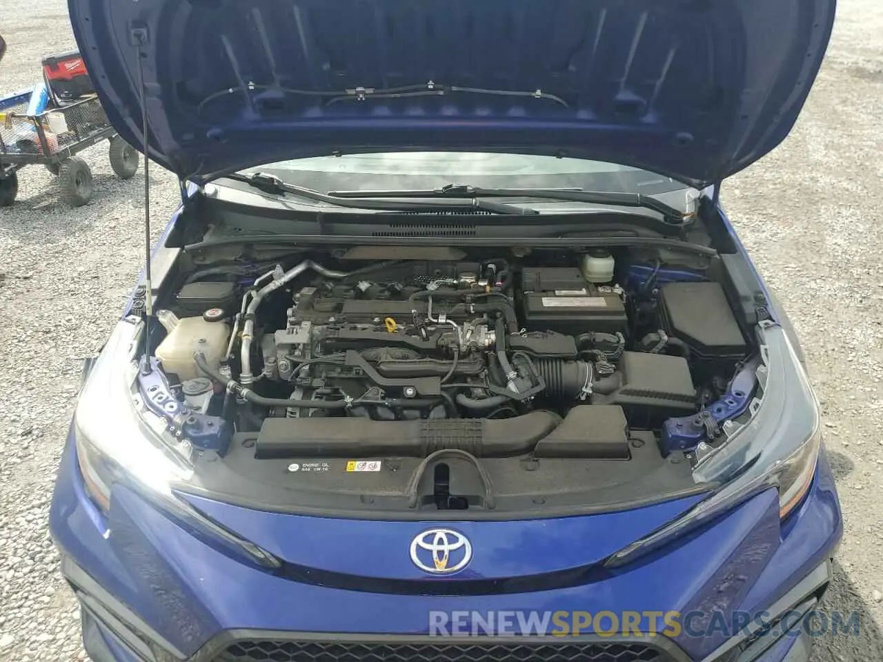 11 Фотография поврежденного автомобиля JTDS4RCEXLJ038553 TOYOTA COROLLA 2020