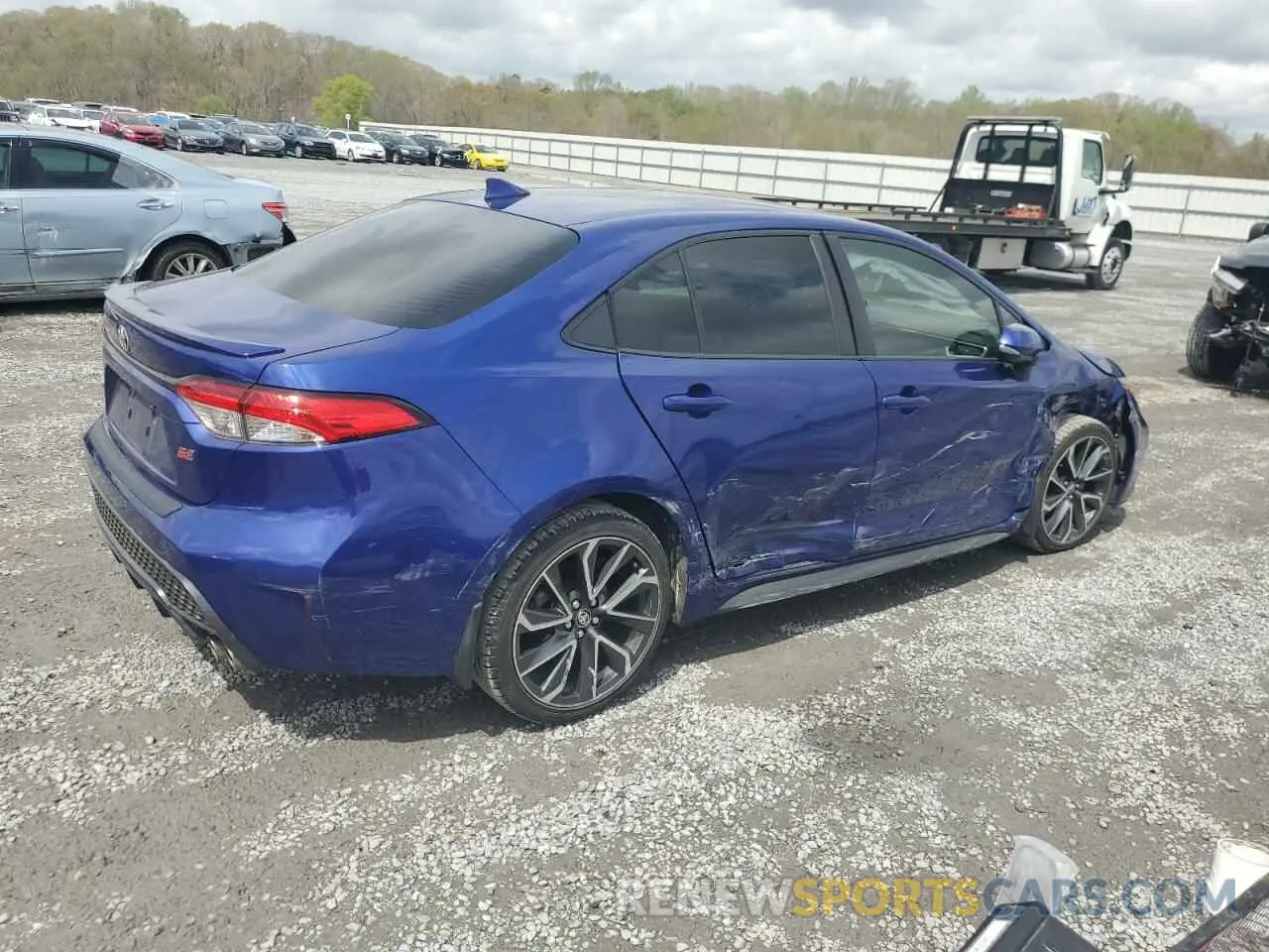 3 Фотография поврежденного автомобиля JTDS4RCEXLJ038553 TOYOTA COROLLA 2020