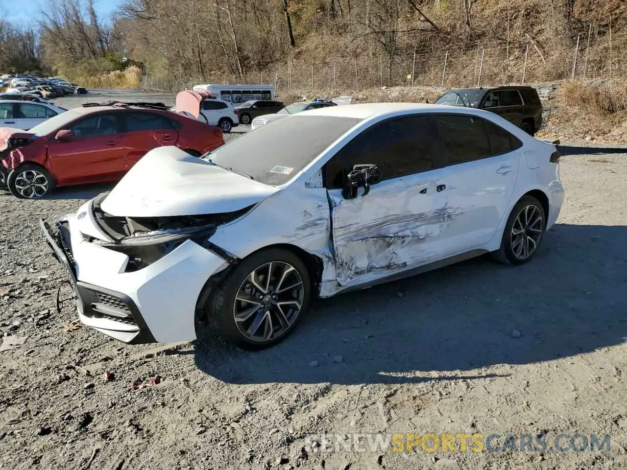 1 Фотография поврежденного автомобиля JTDS4RCEXLJ042764 TOYOTA COROLLA 2020