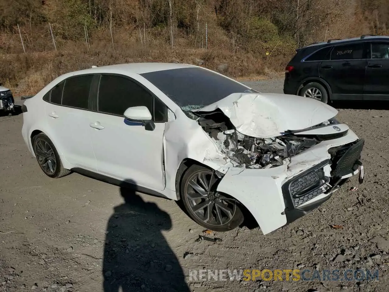 4 Фотография поврежденного автомобиля JTDS4RCEXLJ042764 TOYOTA COROLLA 2020