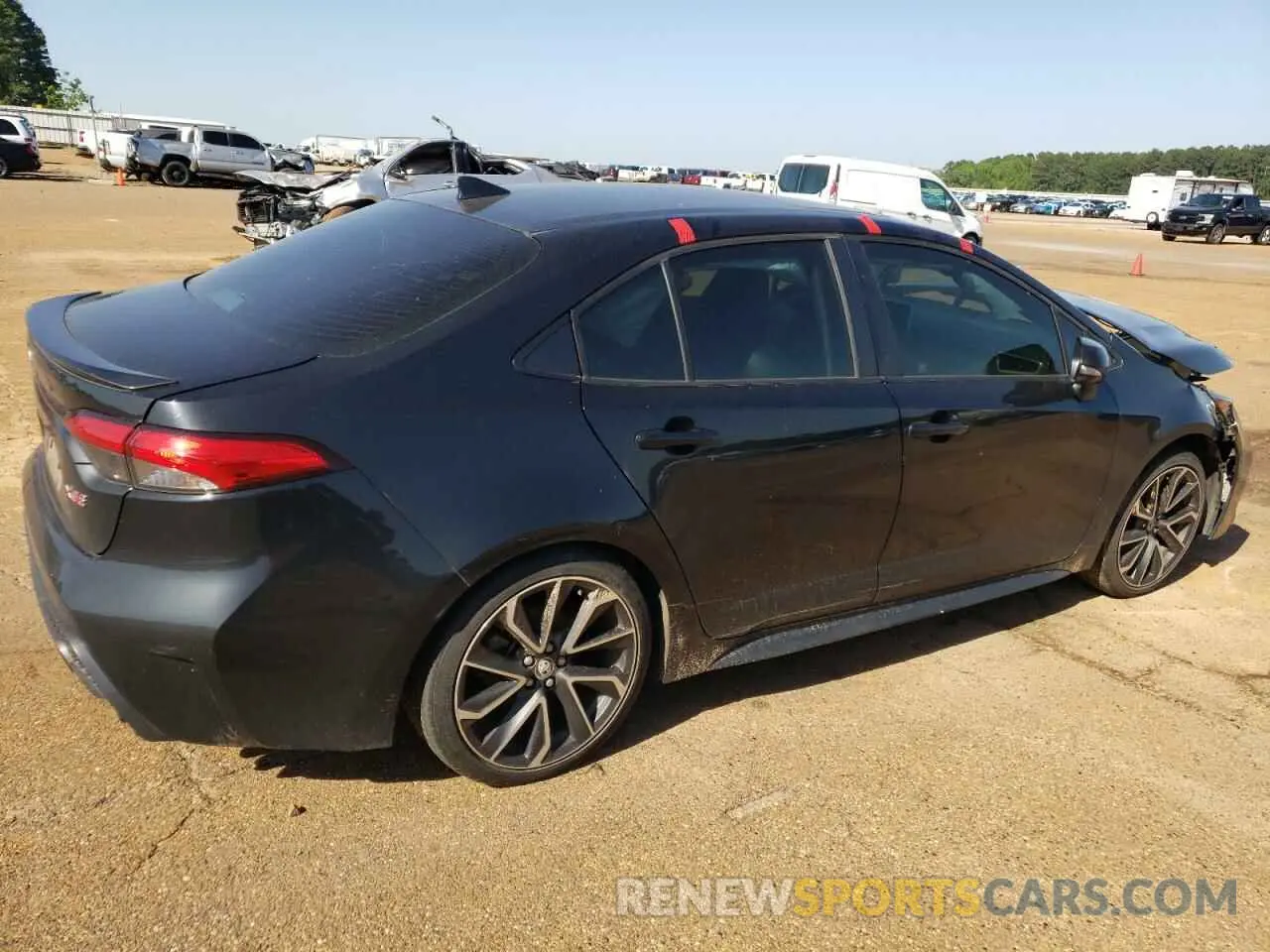 3 Фотография поврежденного автомобиля JTDT4RCE3LJ012977 TOYOTA COROLLA 2020