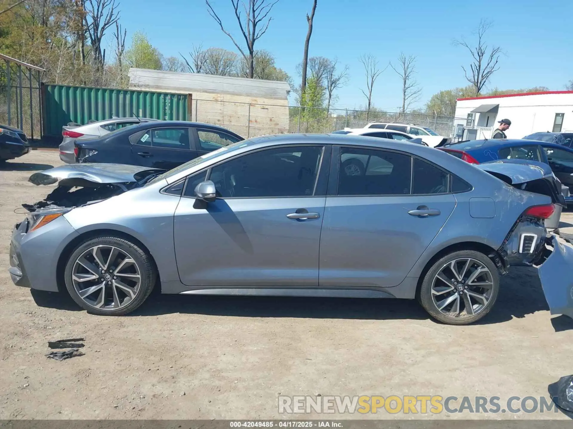 13 Фотография поврежденного автомобиля JTDT4RCE4LJ014530 TOYOTA COROLLA 2020