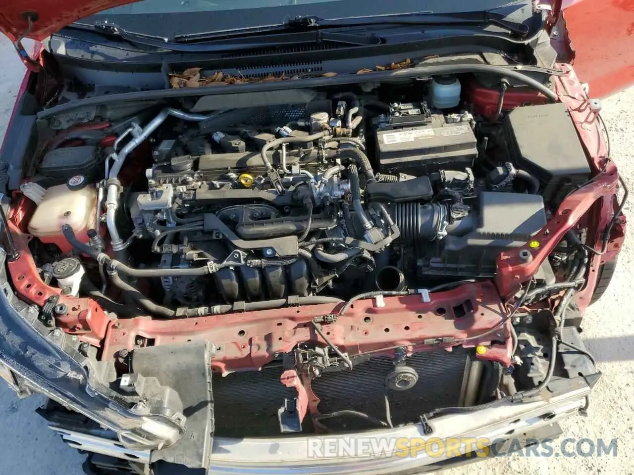 11 Photograph of a damaged car JTDT4RCE6LJ032866 TOYOTA COROLLA 2020