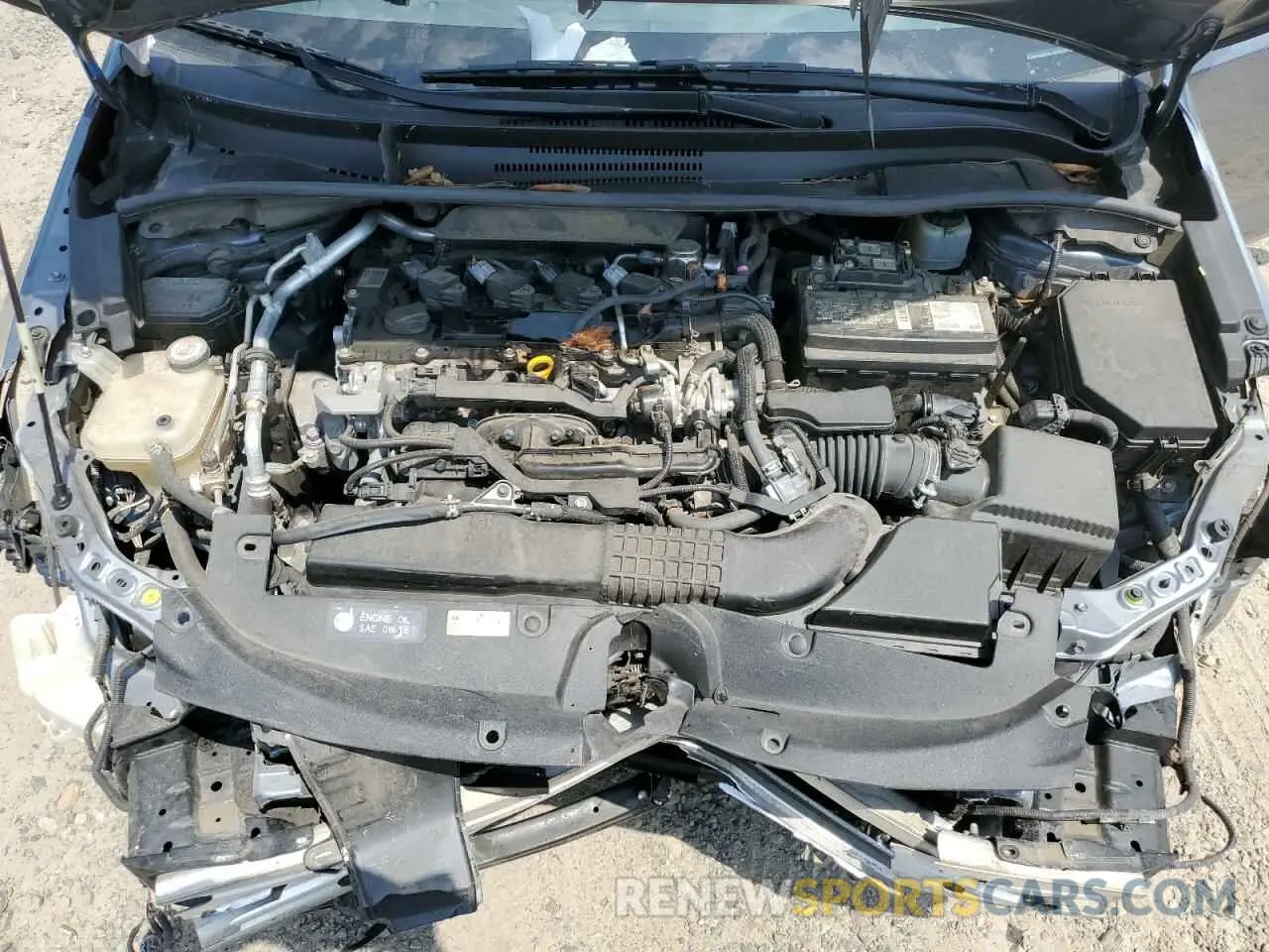 11 Photograph of a damaged car JTDT4RCE7LJ042127 TOYOTA COROLLA 2020