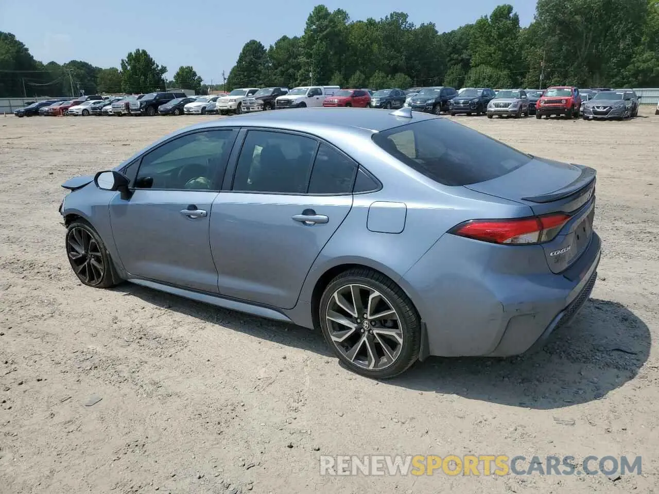 2 Photograph of a damaged car JTDT4RCE7LJ042127 TOYOTA COROLLA 2020