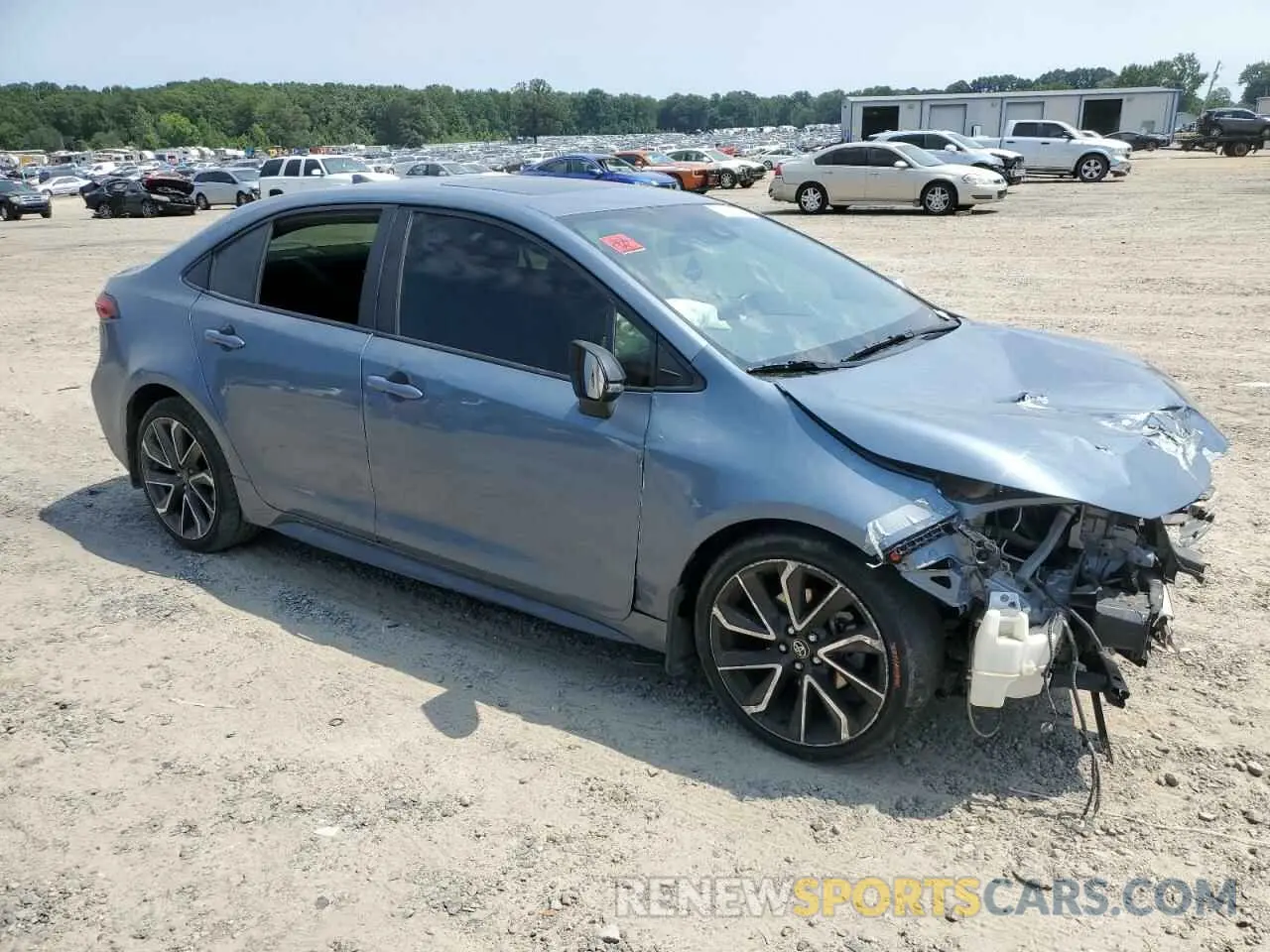 4 Photograph of a damaged car JTDT4RCE7LJ042127 TOYOTA COROLLA 2020