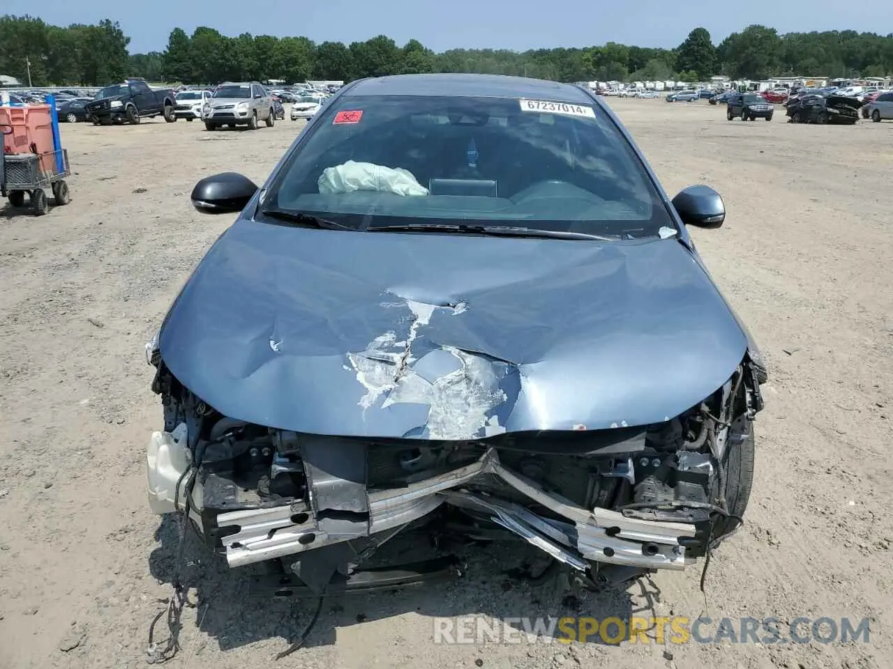 5 Photograph of a damaged car JTDT4RCE7LJ042127 TOYOTA COROLLA 2020