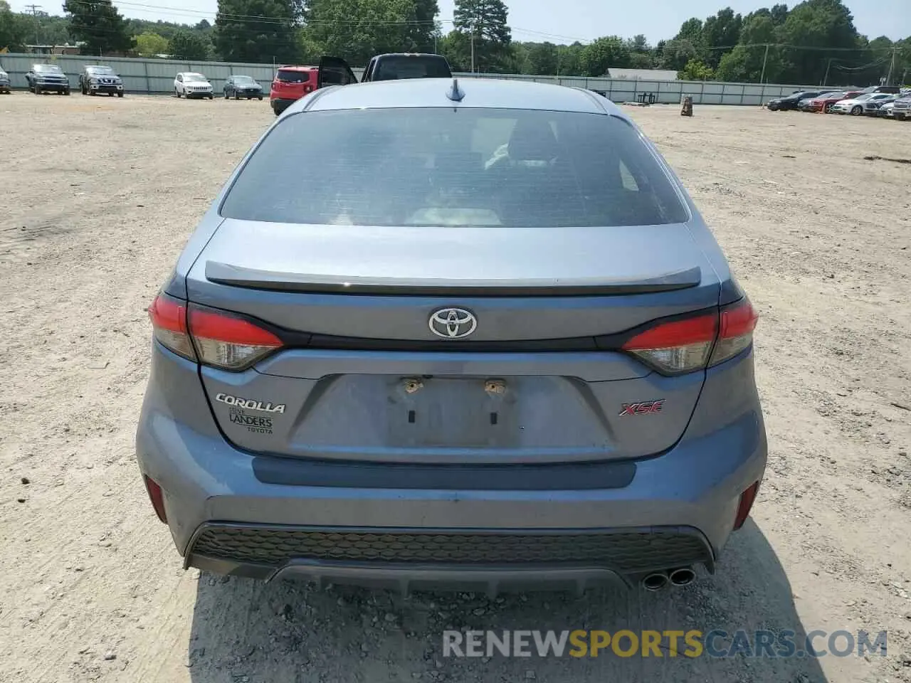 6 Photograph of a damaged car JTDT4RCE7LJ042127 TOYOTA COROLLA 2020