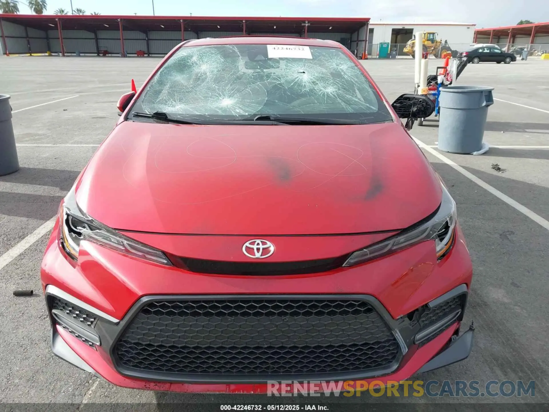 11 Photograph of a damaged car JTDT4RCEXLJ024348 TOYOTA COROLLA 2020