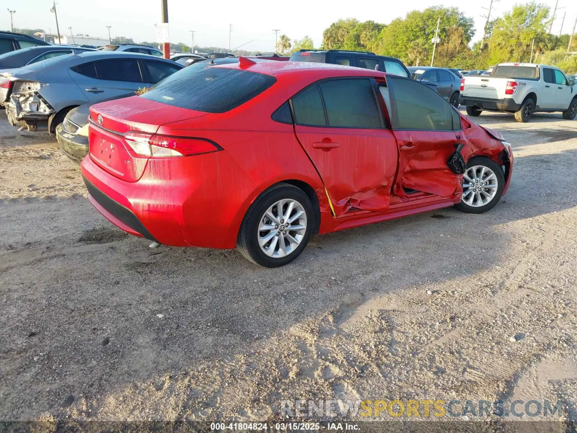 4 Фотография поврежденного автомобиля JTDVPRAE0LJ116538 TOYOTA COROLLA 2020