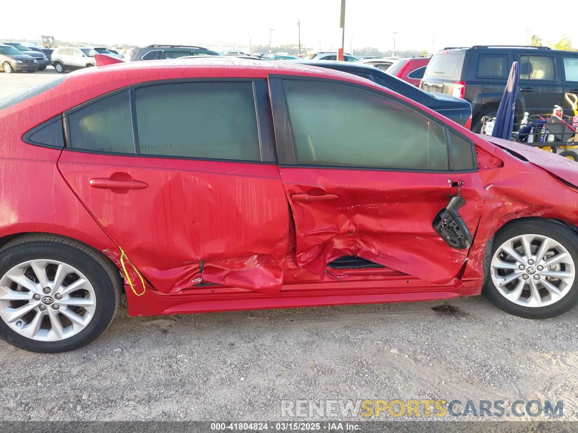 6 Фотография поврежденного автомобиля JTDVPRAE0LJ116538 TOYOTA COROLLA 2020