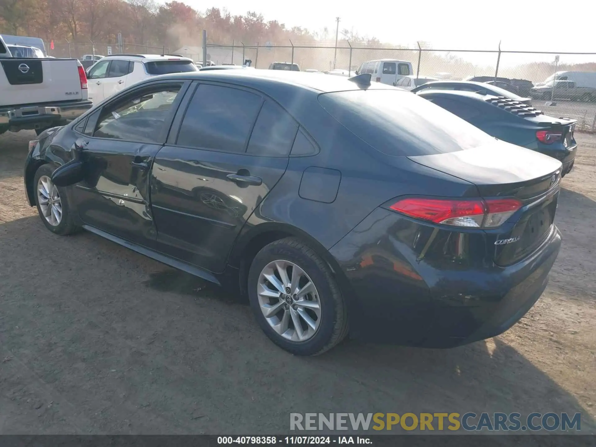 3 Photograph of a damaged car JTDVPRAE3LJ081641 TOYOTA COROLLA 2020