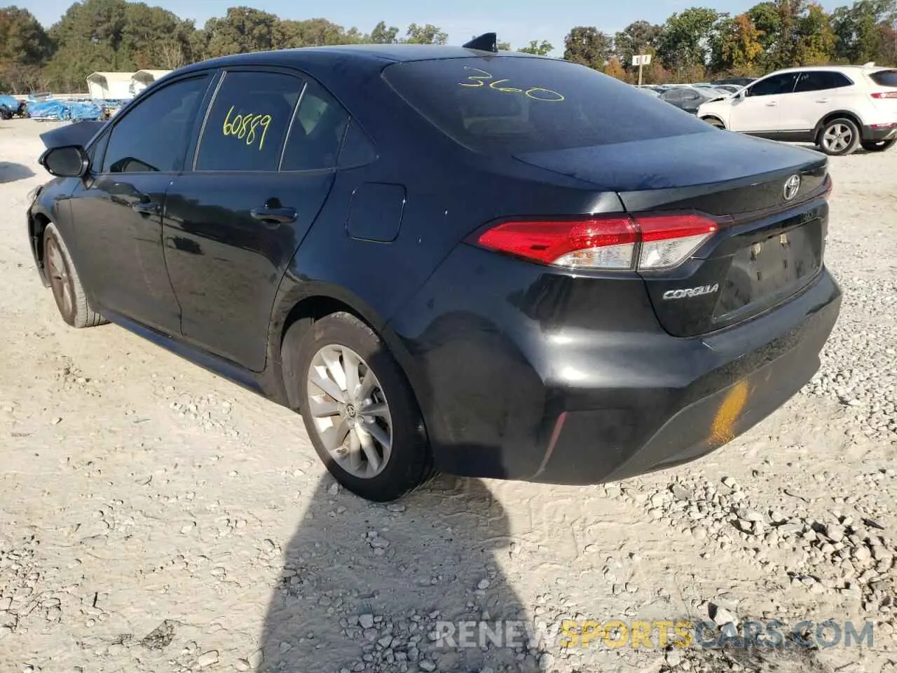 3 Фотография поврежденного автомобиля JTDVPRAE8LJ087547 TOYOTA COROLLA 2020