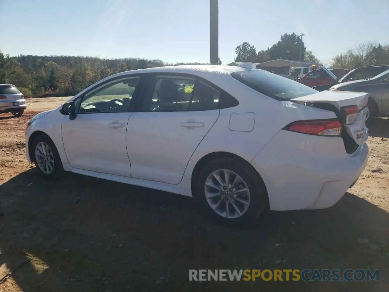 2 Photograph of a damaged car JTDVPRAEXLJ076520 TOYOTA COROLLA 2020
