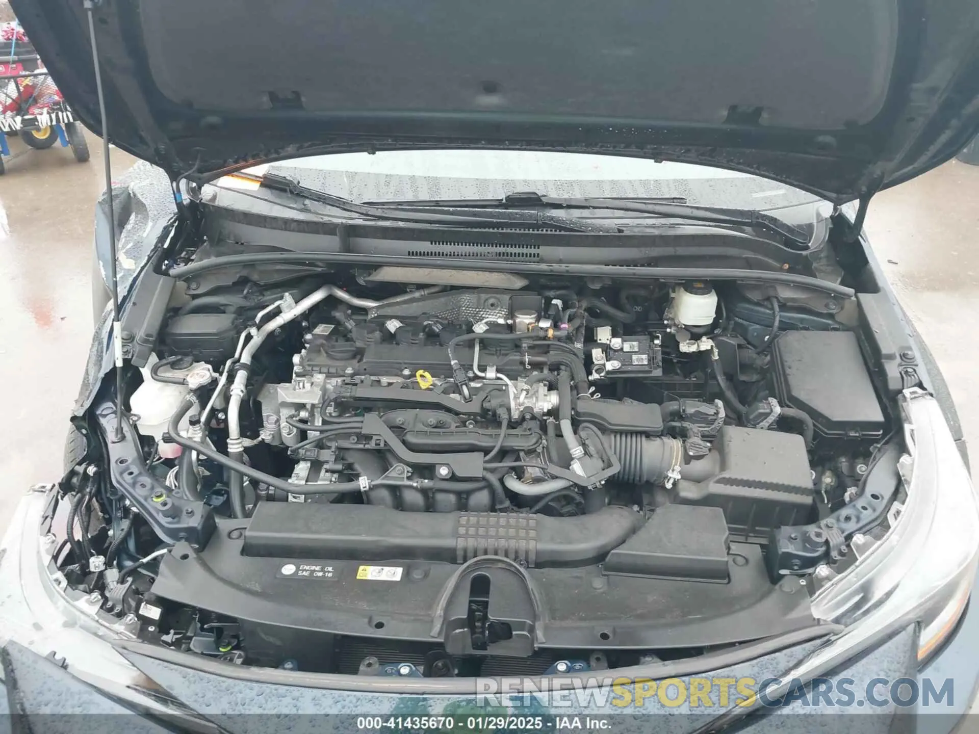 10 Photograph of a damaged car JTNA4RBE4L3081850 TOYOTA COROLLA 2020