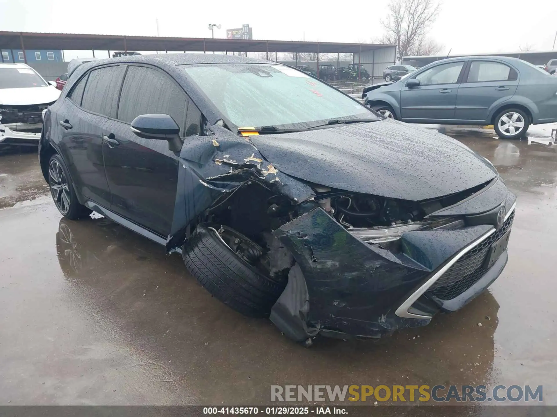 6 Photograph of a damaged car JTNA4RBE4L3081850 TOYOTA COROLLA 2020
