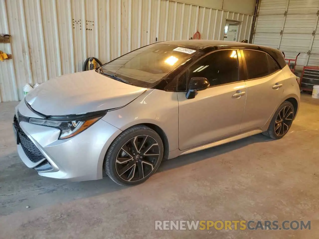 1 Photograph of a damaged car JTNA4RBE7L3073614 TOYOTA COROLLA 2020