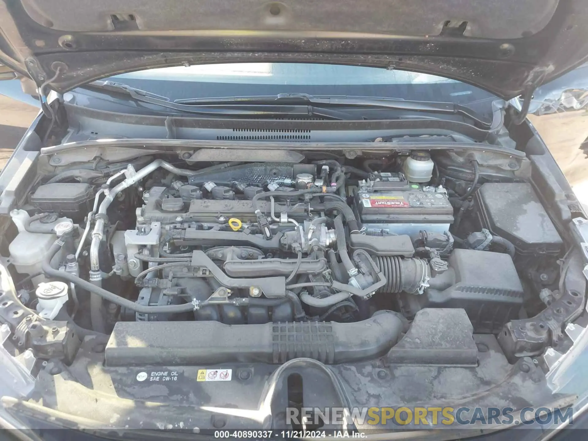 10 Photograph of a damaged car JTNA4RBEXL3084543 TOYOTA COROLLA 2020