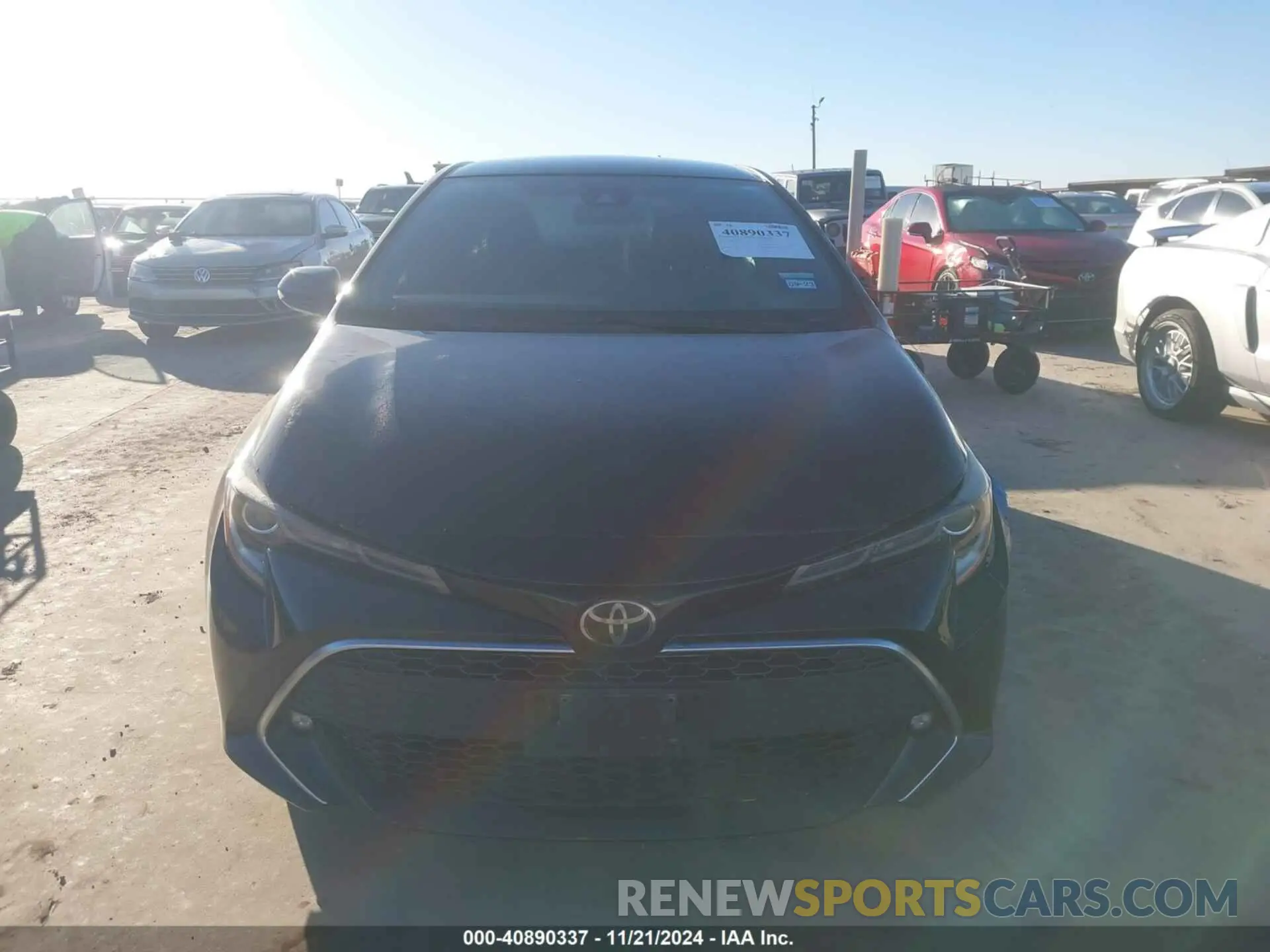 12 Photograph of a damaged car JTNA4RBEXL3084543 TOYOTA COROLLA 2020