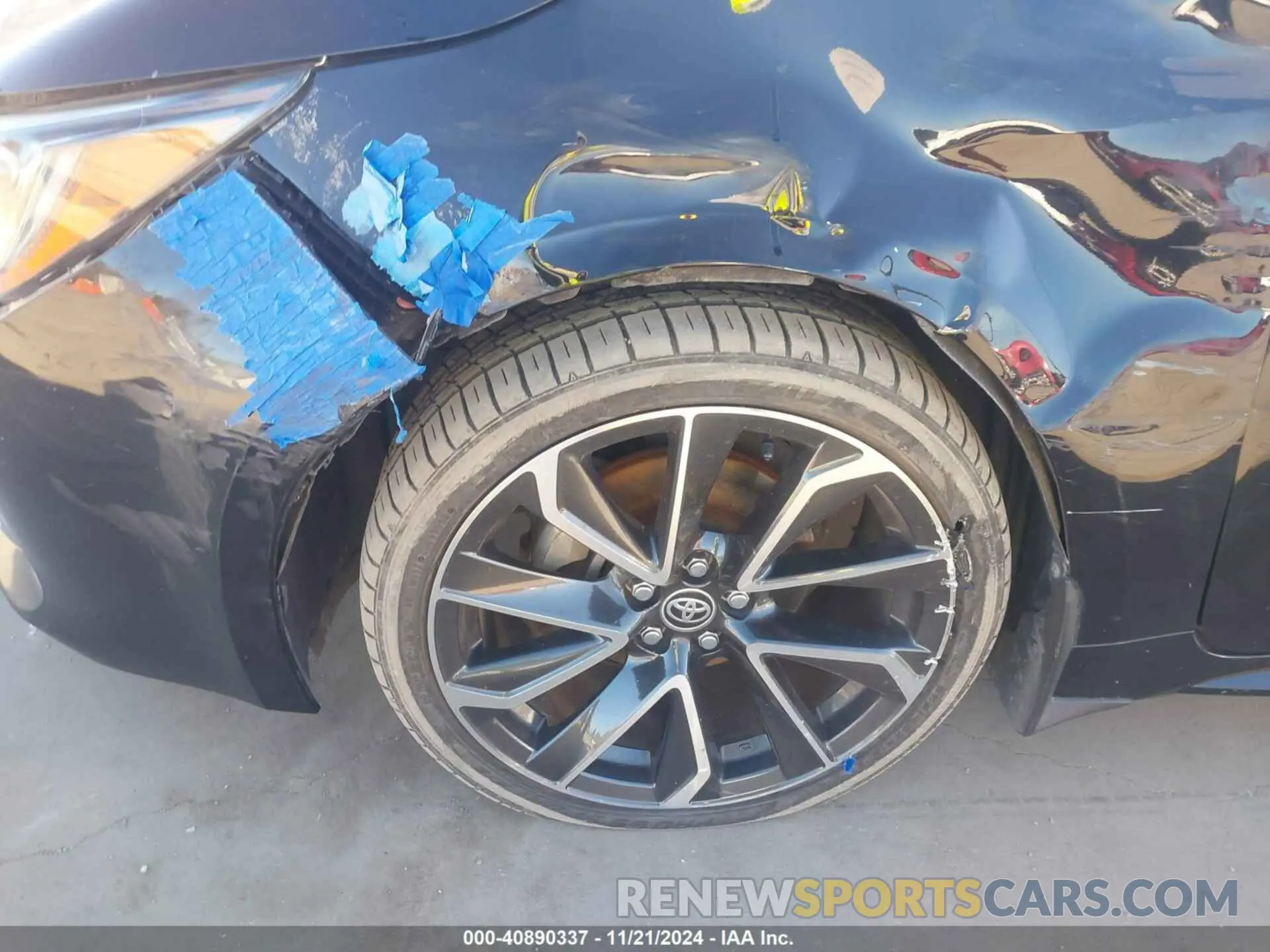 18 Photograph of a damaged car JTNA4RBEXL3084543 TOYOTA COROLLA 2020