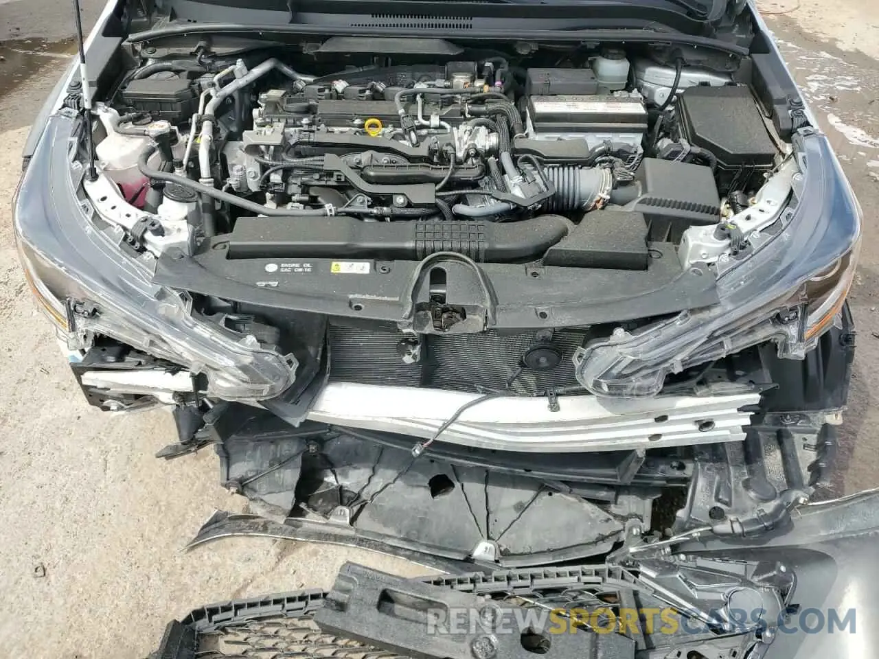 11 Фотография поврежденного автомобиля JTNB4RBE0L3091019 TOYOTA COROLLA 2020