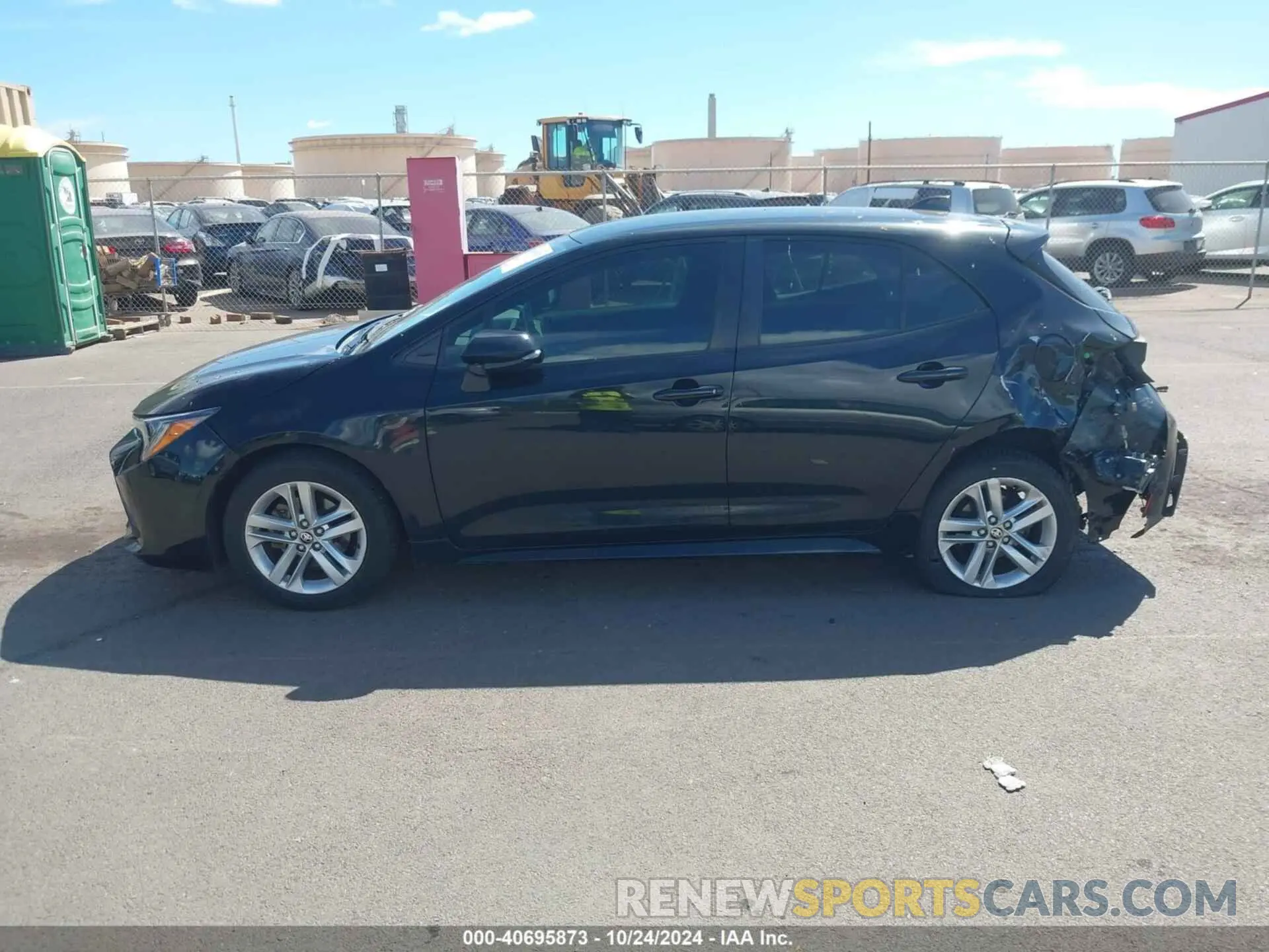 14 Photograph of a damaged car JTNB4RBE3L3080483 TOYOTA COROLLA 2020