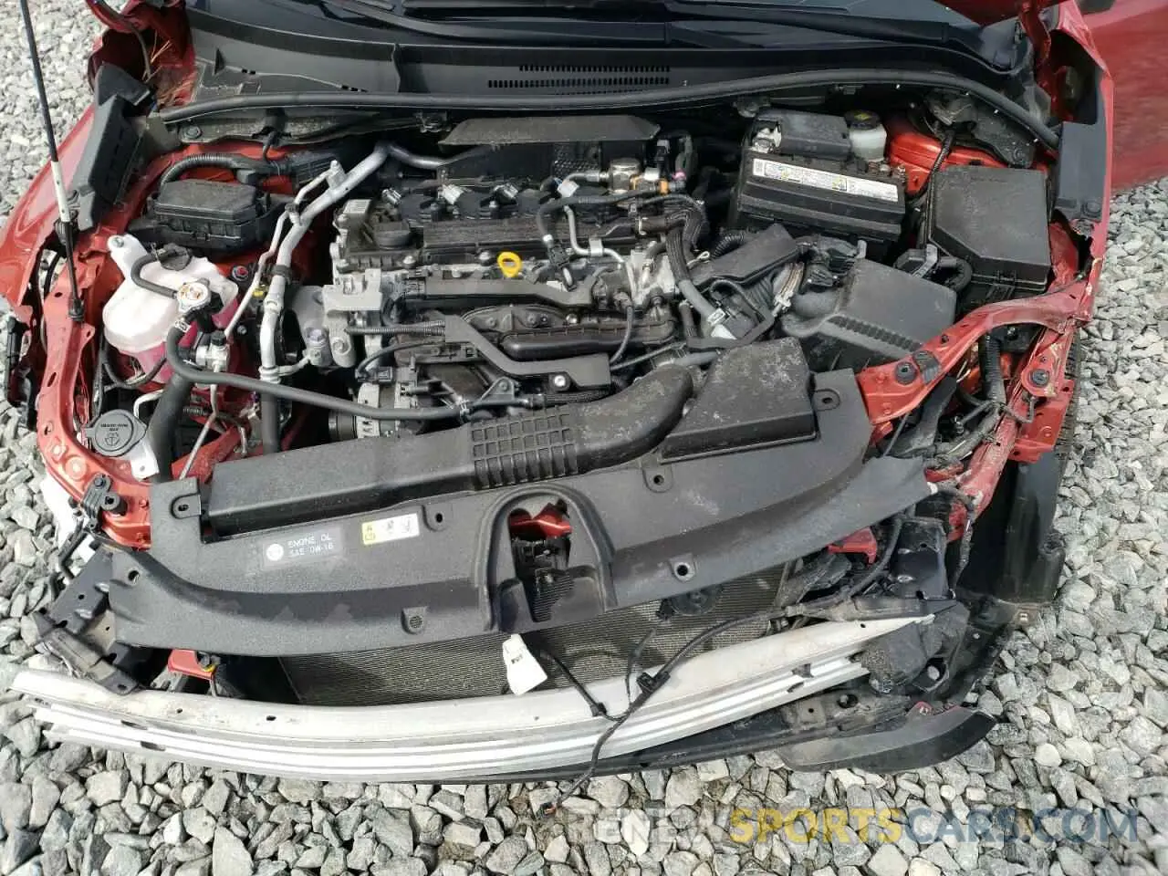 11 Фотография поврежденного автомобиля JTNB4RBE4L3074806 TOYOTA COROLLA 2020