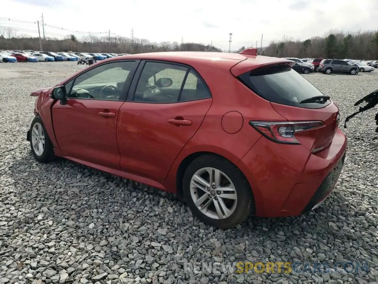 2 Фотография поврежденного автомобиля JTNB4RBE4L3074806 TOYOTA COROLLA 2020