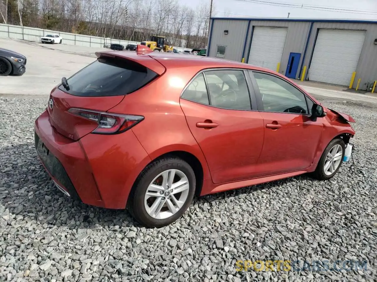 3 Фотография поврежденного автомобиля JTNB4RBE4L3074806 TOYOTA COROLLA 2020