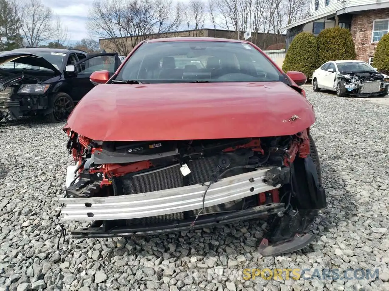 5 Фотография поврежденного автомобиля JTNB4RBE4L3074806 TOYOTA COROLLA 2020