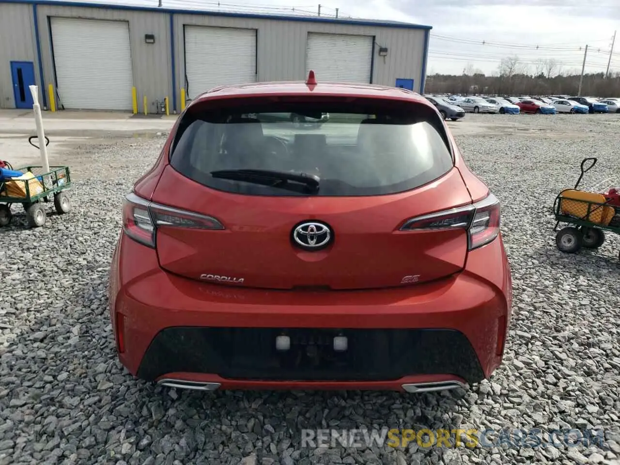 6 Фотография поврежденного автомобиля JTNB4RBE4L3074806 TOYOTA COROLLA 2020