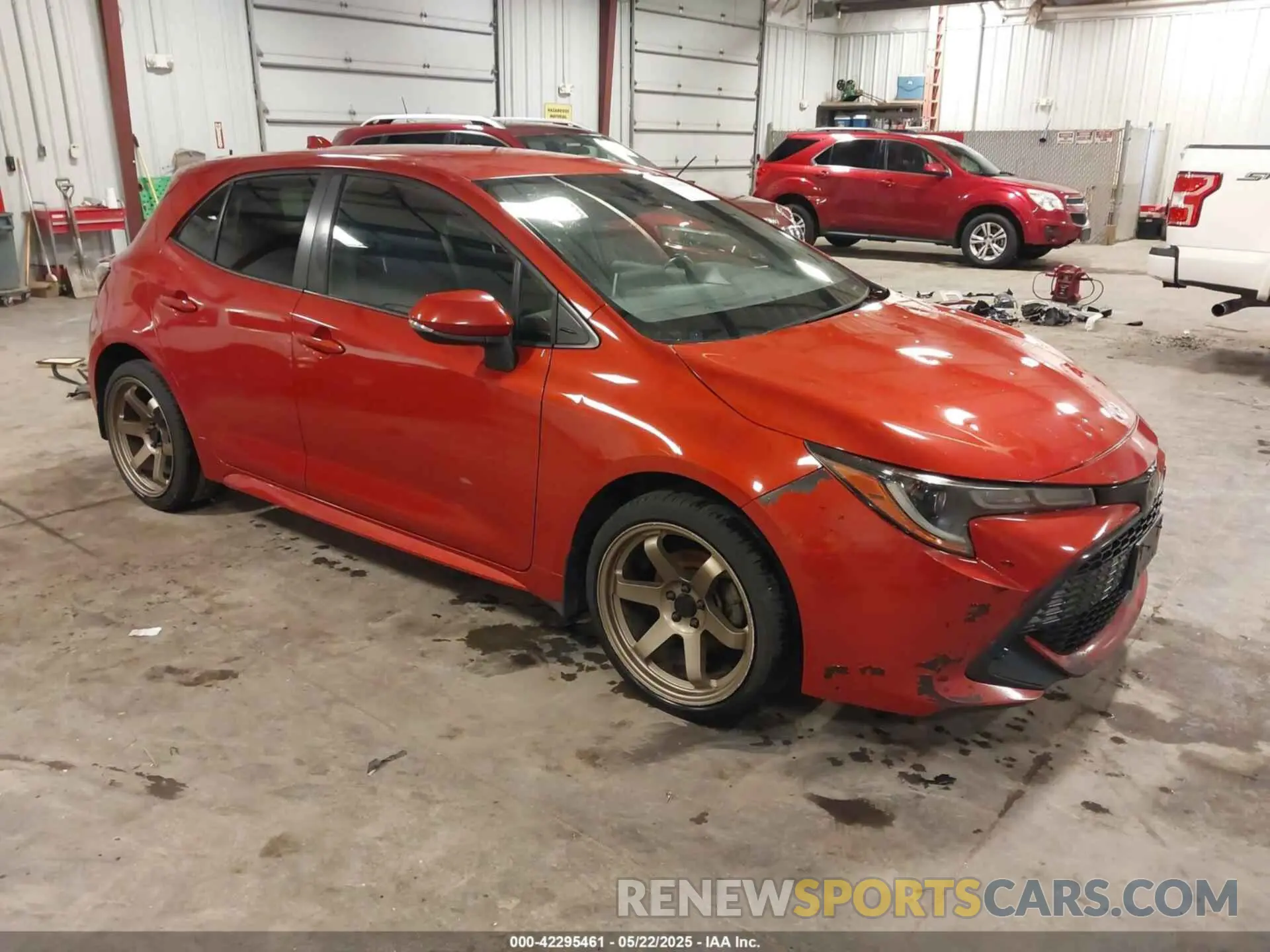 1 Photograph of a damaged car JTNB4RBE5L3079173 TOYOTA COROLLA 2020