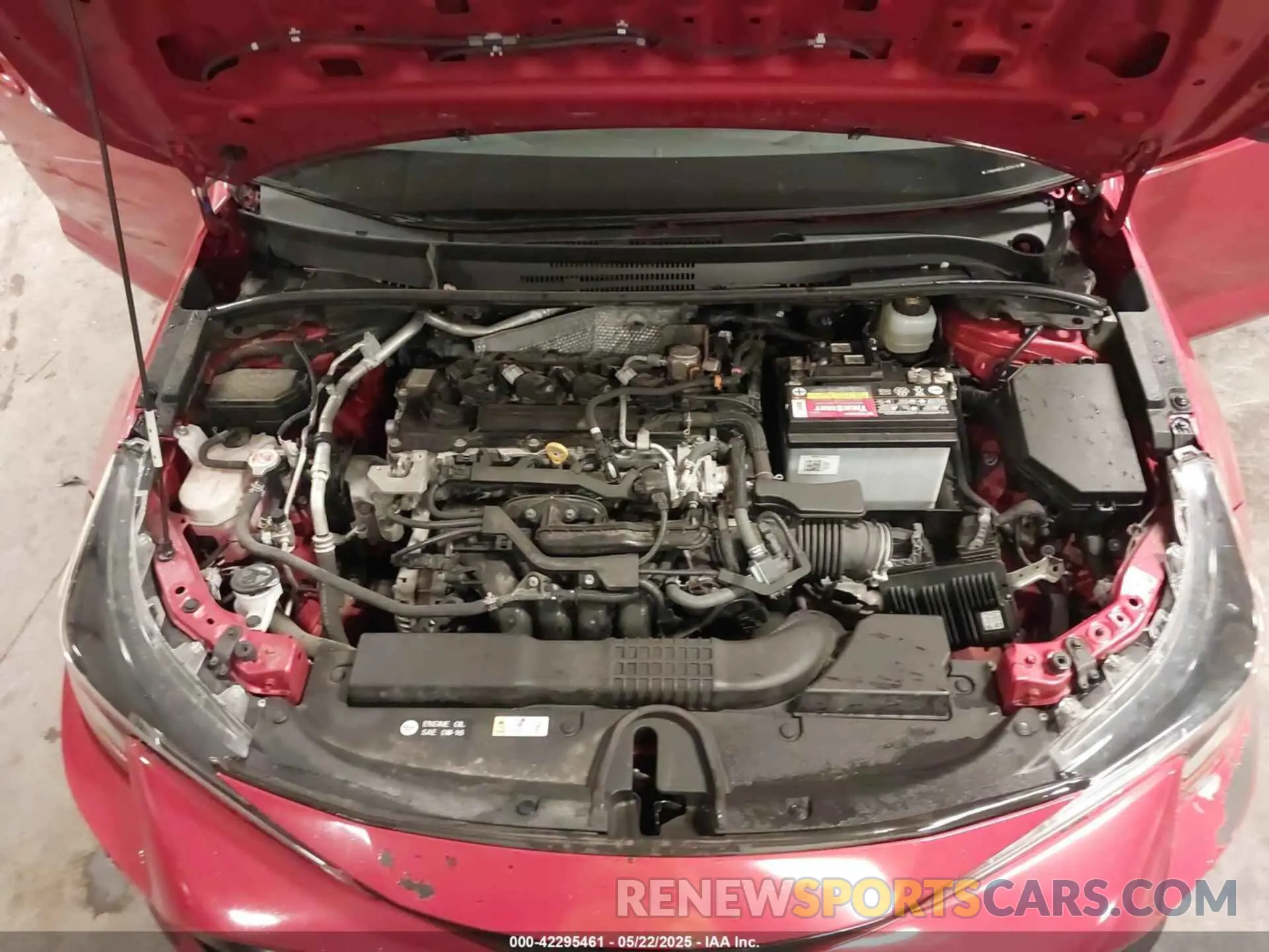 10 Photograph of a damaged car JTNB4RBE5L3079173 TOYOTA COROLLA 2020