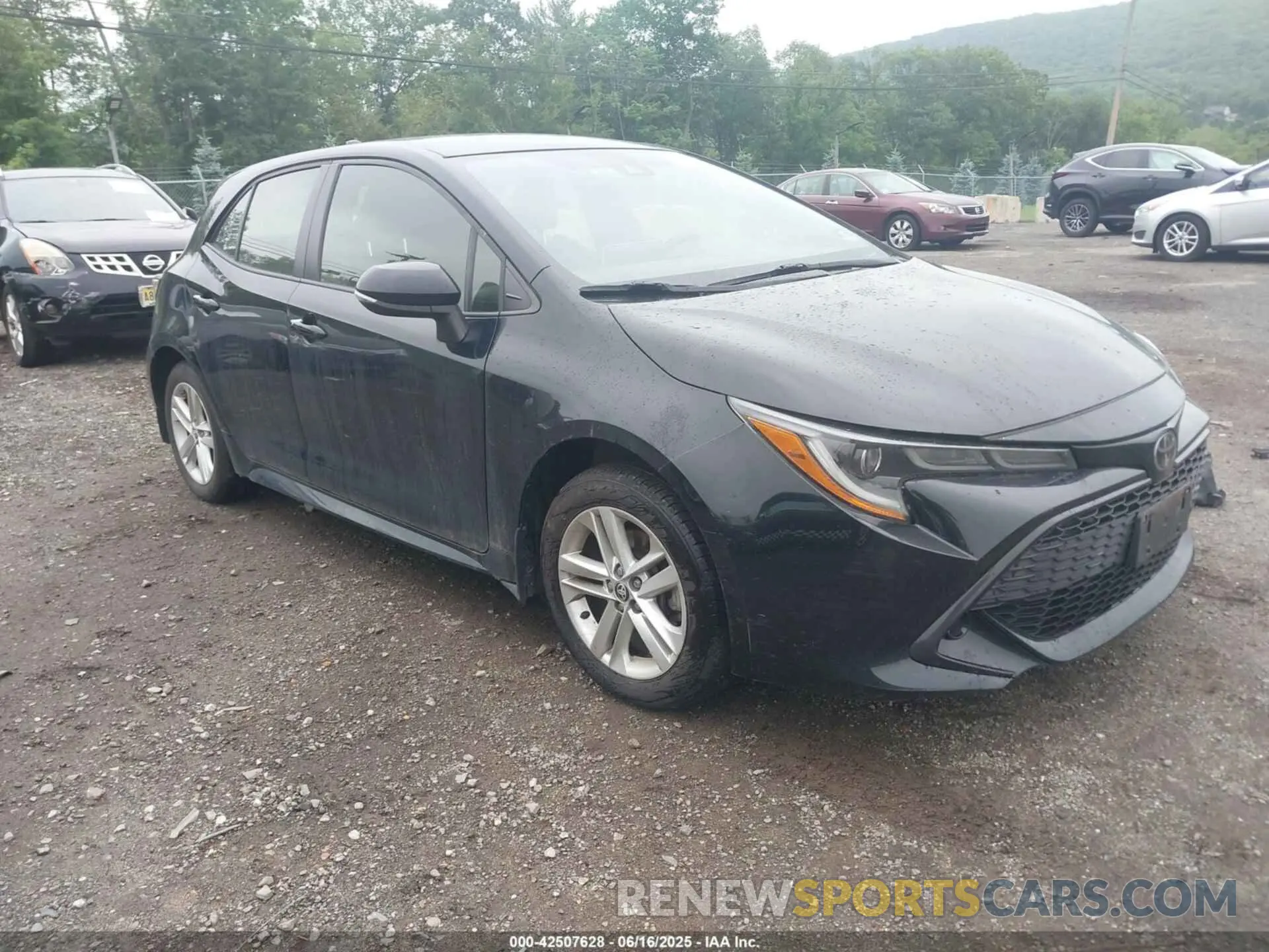 1 Photograph of a damaged car JTNB4RBEXL3084529 TOYOTA COROLLA 2020