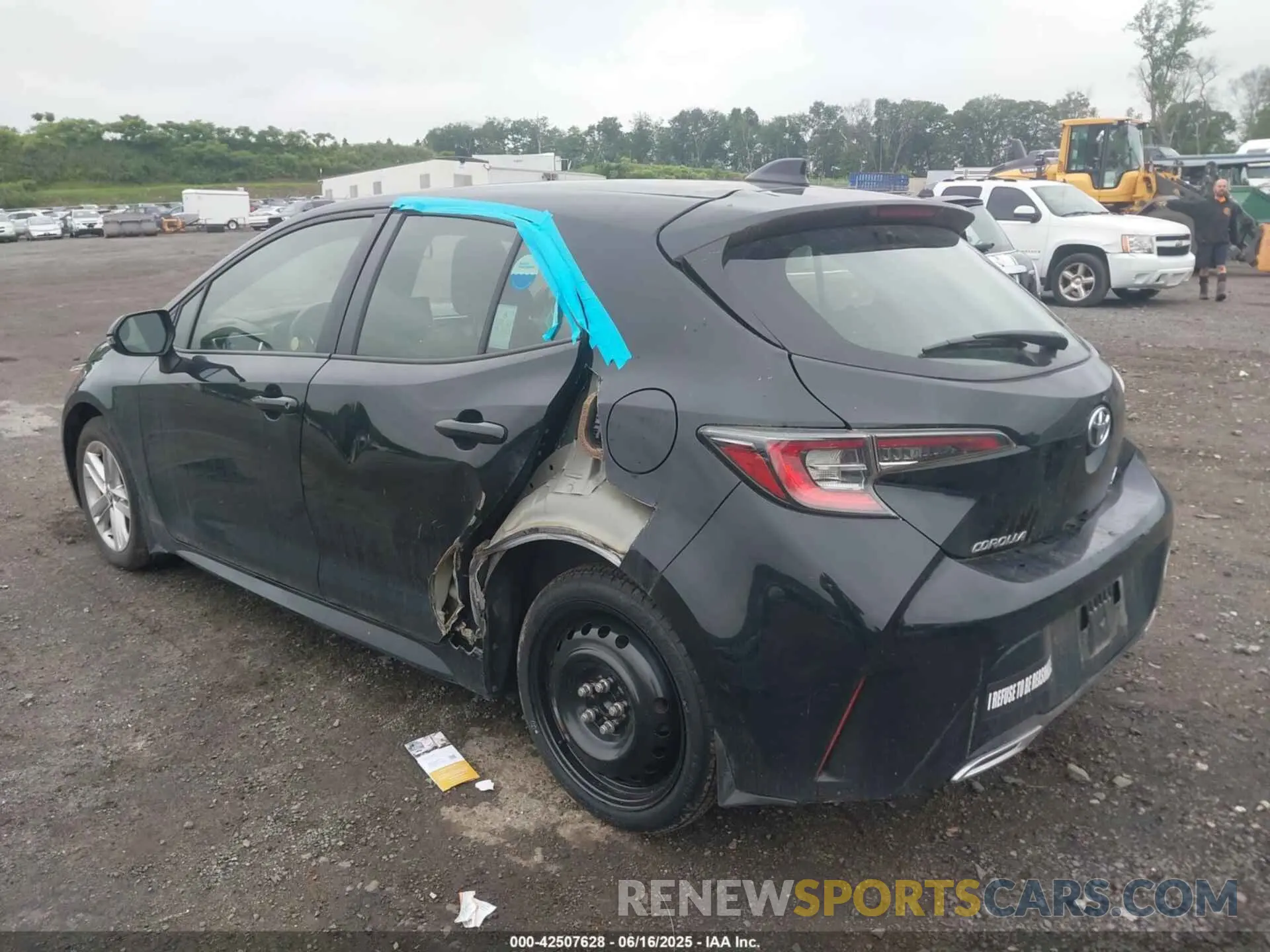 6 Photograph of a damaged car JTNB4RBEXL3084529 TOYOTA COROLLA 2020