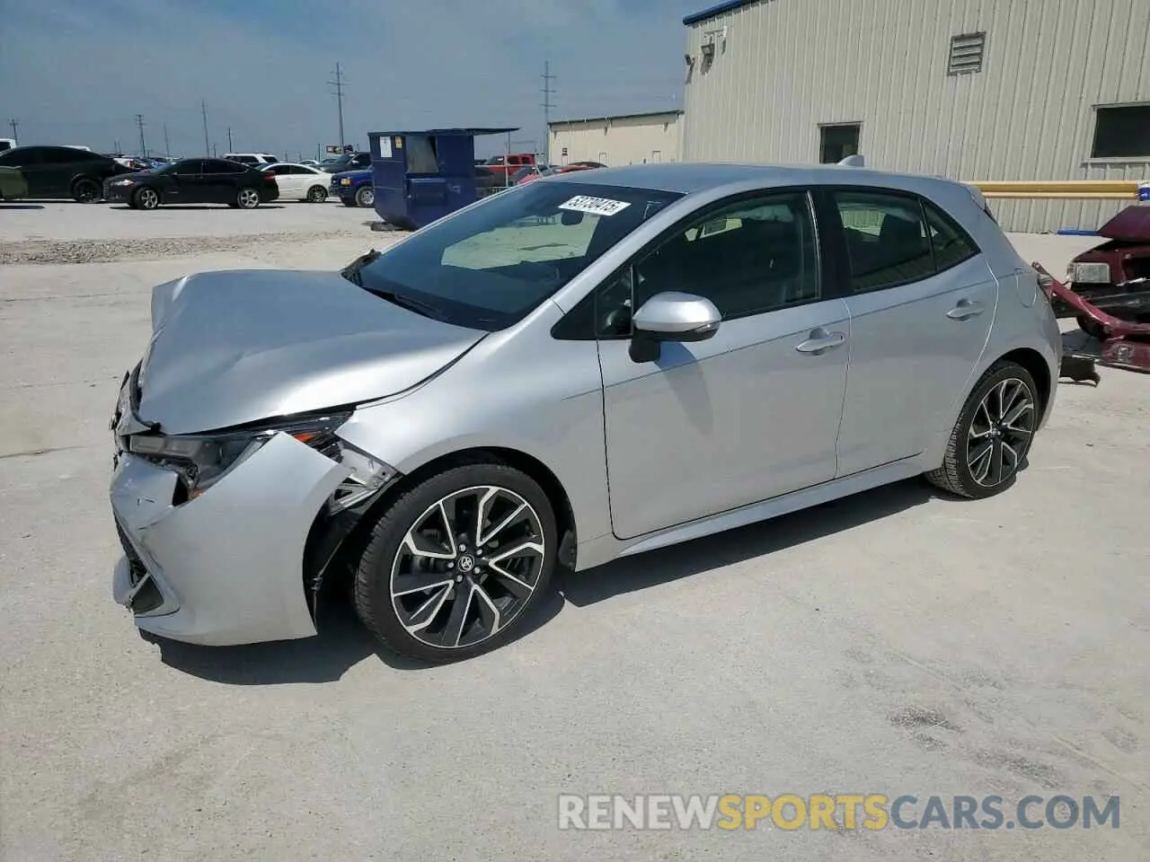 1 Фотография поврежденного автомобиля JTNC4RBE1L3077375 TOYOTA COROLLA 2020